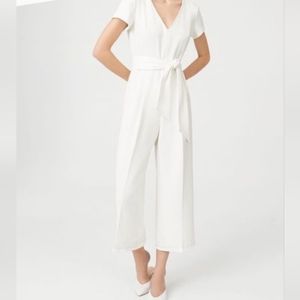 Club Monaco White Jumpsuit sz 8